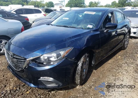 2014 Mazda 3 Sv from USA, damaged, VIN JM1BM1T71E1187830